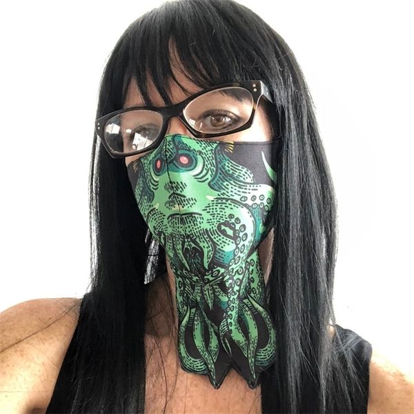 

mouth halloween mask funny cover print festival party 3d masks earloop reusable facemask women men masque