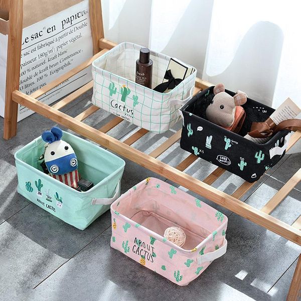 

storage baskets snailhouse deskbox make up cosmetic sundries basket organiser foldable cabinet home decoration linen