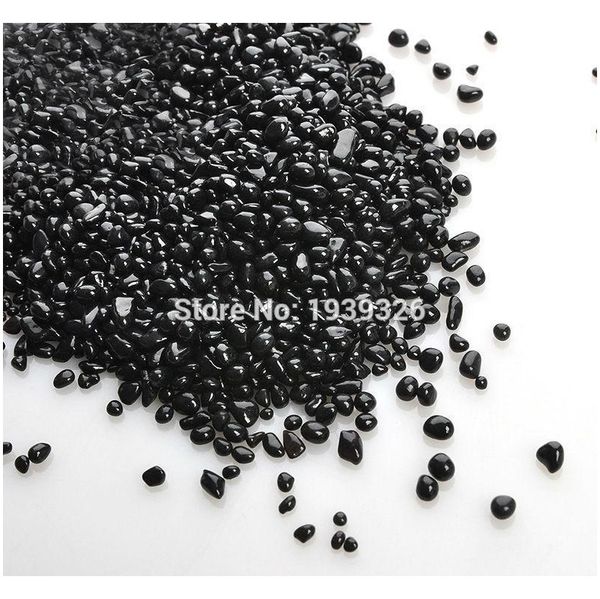 

festive 400g colored decorative glass marbles irregular beads blue glass pebble stones aquatic pets fish tank jllxar eatout