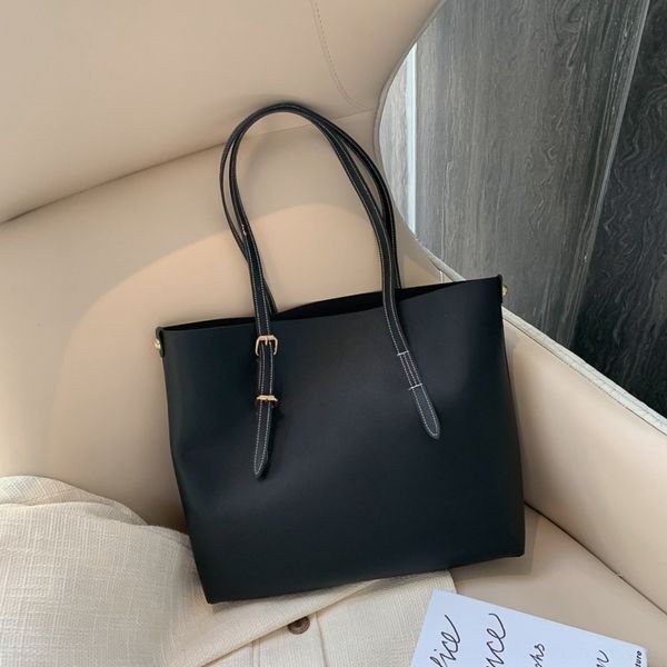 

adzzr one women's big shoulder shoulder bag 2019 new hand korean version versatile fashion student tote hand large capacity messenger b