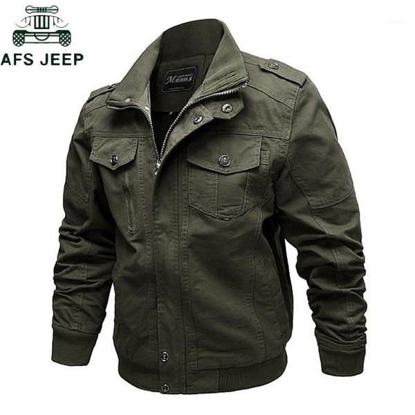 

2019 jacket men cargo tactical bomber jacket male plus size 6xl casual zipper pilot flight cotton coat1, Black;brown