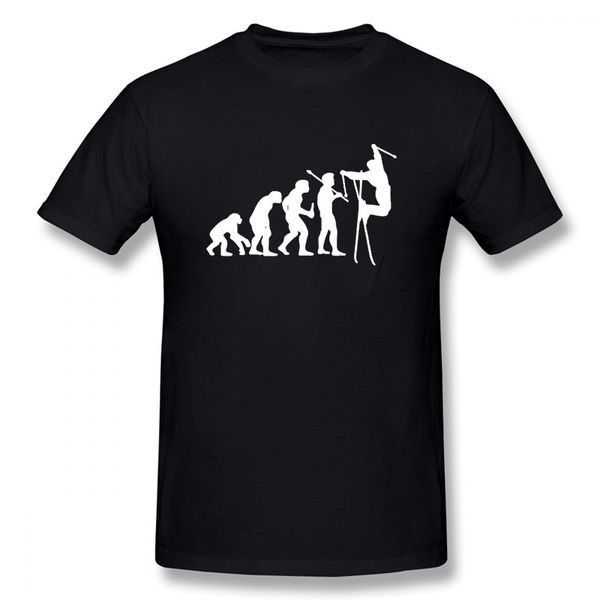 

ski evolution skiing fashion funny birthday short sleeves causal tees hip hop oversized sport hooded sweatshirt hoodie men t shirt