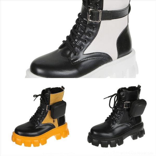 

we8d boots tractor boots calfskin women combat boots australia booties qualitydress winter boot thigh high low-high shoes, Black