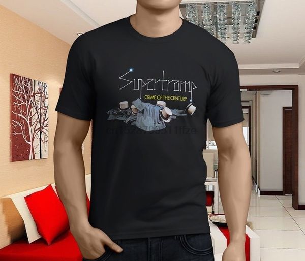 

new supertramp the very crime of the century men black t shirt size short sleeve tee shirts 2018 sport hooded sweatshirt hoodie