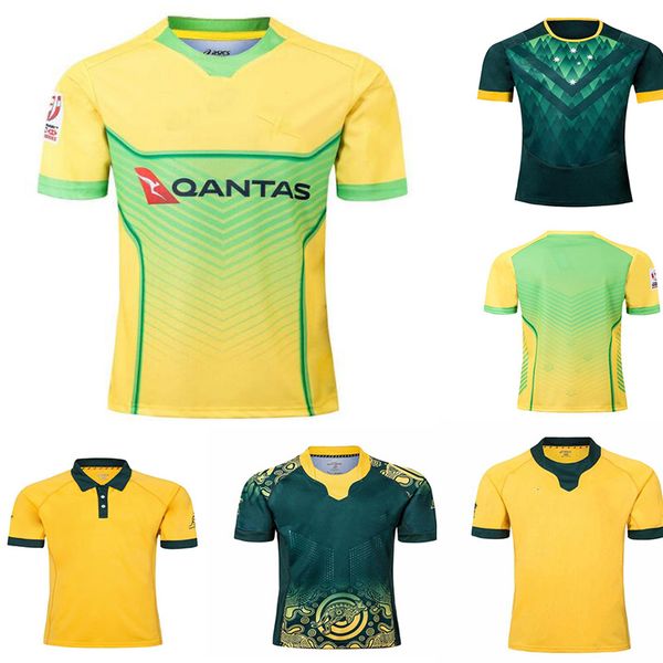 

world cup australia wallabies rugby jersey sydney roosters rugby league jerseys 2019 australian shirt maillot de rugby s-3xl, Black;gray