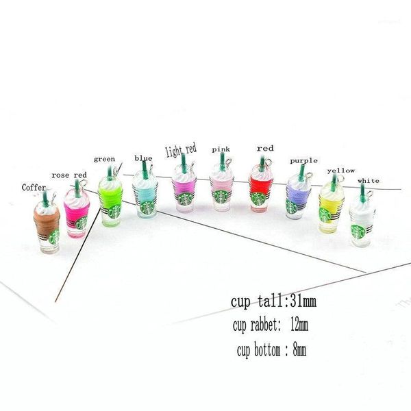 

charms japanese and south korean individuality creative earrings style female emulation of the coffee cup funny earrings1, Bronze;silver