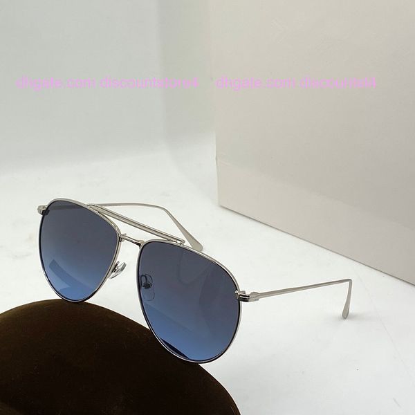 

5942 women's sunglasses simple fashion oval frame with uv protection lens popular summer style sunglasses with watch case, White;black