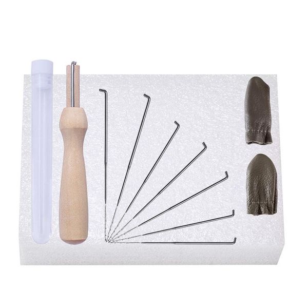 

12pcs felting needles tool wool pins knitting needle craft supplies felting starter tool sewing making accessories felting kit jllxbs