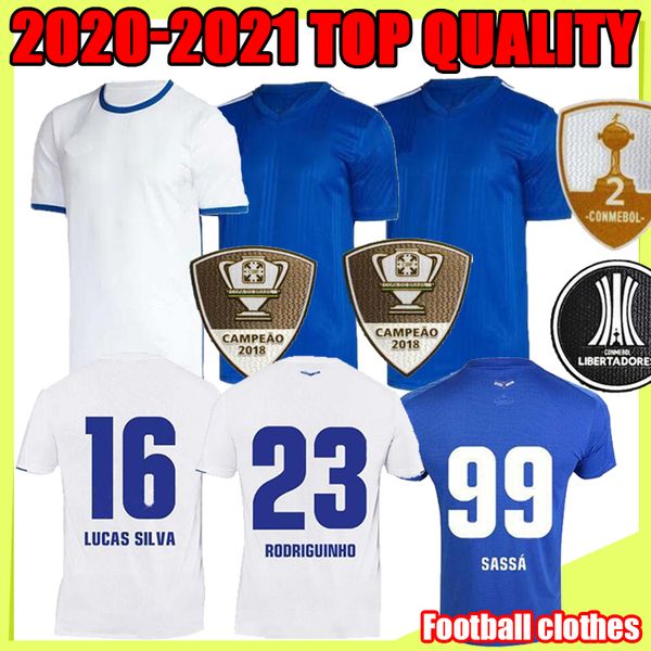 

20/21 cruzeiro new high-quality thailand home away soccer jerseys, Black;yellow