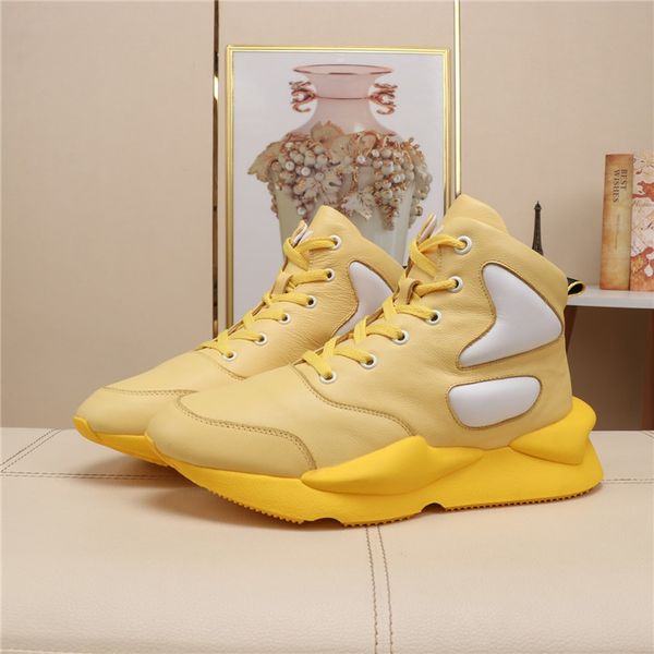 

fashion high version of new color splice couples winter shoes wild and bold men's shoes size: 36-46