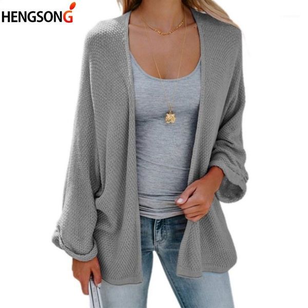 

bat sleeve casual cardigan women sweaters fashion autumn 2020 woman loose coat knitted cardigans long1, White