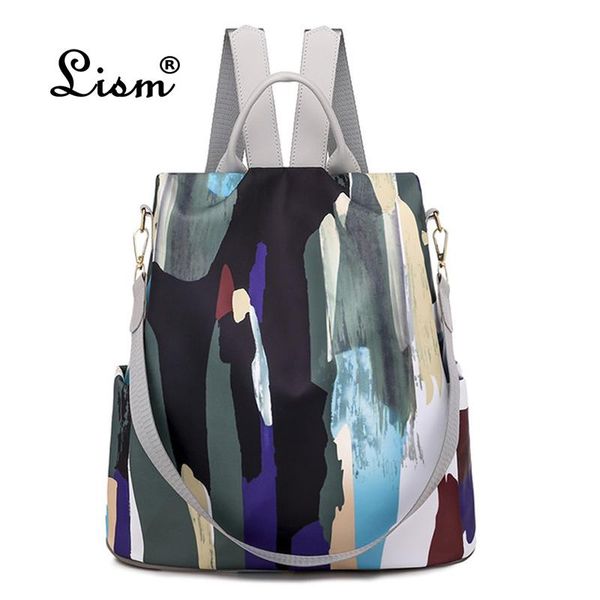 

simple style ladies backpack oxford cloth tarpaulin stitching sequins juvenile college bag purse bagpack mochila bbyrnc alice_bag