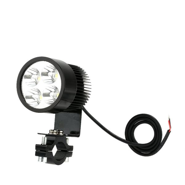 

12v-80v 20w black led фара лампа универсальный для мотоцикла e-велосипед