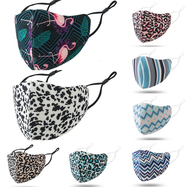 

face factory designer leopard masks print women dustproof smog-proof breathable washable adjustable ear-buckle mas pklwy