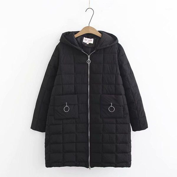 

female winter jackets hooded stand collar cotton padded women coat winter women long parka warm thicken plus size 3xl 4xl 5xl1, Black