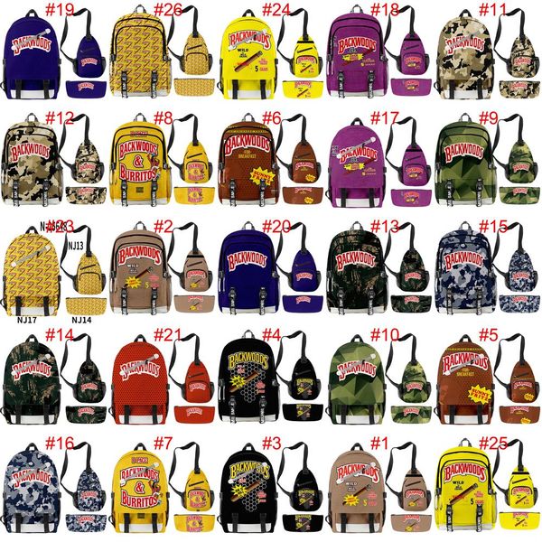 

26styles backwoods дебри mild сигары банановые рюкзак backwoods дебри мягкий сигары банановые сумки 3pcsset wmtzqe yyysports