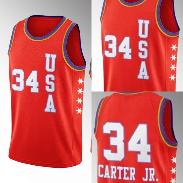 

usa team chicago bulls men wendell carter jr. jersey, Black