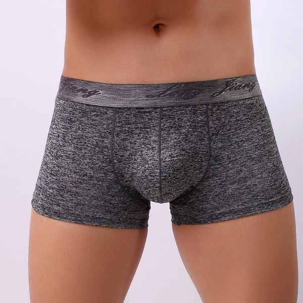 

underpants underwear men 2021 boxer soft knickers shorts underwears breathable boxers fashion c05151, Black;white