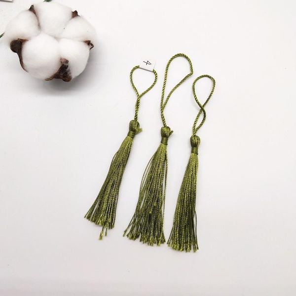 

100pcs pack silk tassel fringe brush sewing accessories tassel fringe trim tassel pendant for curtains jewelry diy home decor h jllqog