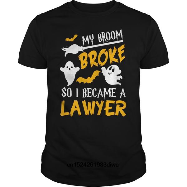 

funny men t shirt women novelty tshirt my broom broke became lawyer tshirt halloween awesome cool t-shirt sport hooded sweatshirt hoodie