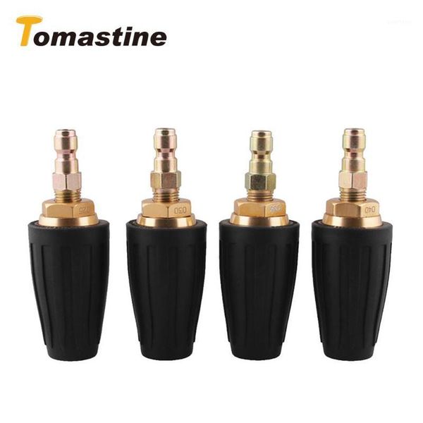 

1/4 "high pressure washer rotating turbine head nozzle nozzle 2.5-4 gal /min 3000psi1