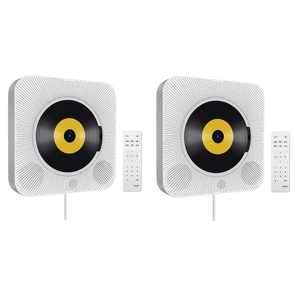 

player wall-mounted bluetooth cd remote control fm radio built-in hifi portable home o boombox