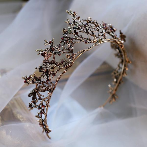 

black female luxury bridal headdress 18 crown dress accessories, Silver