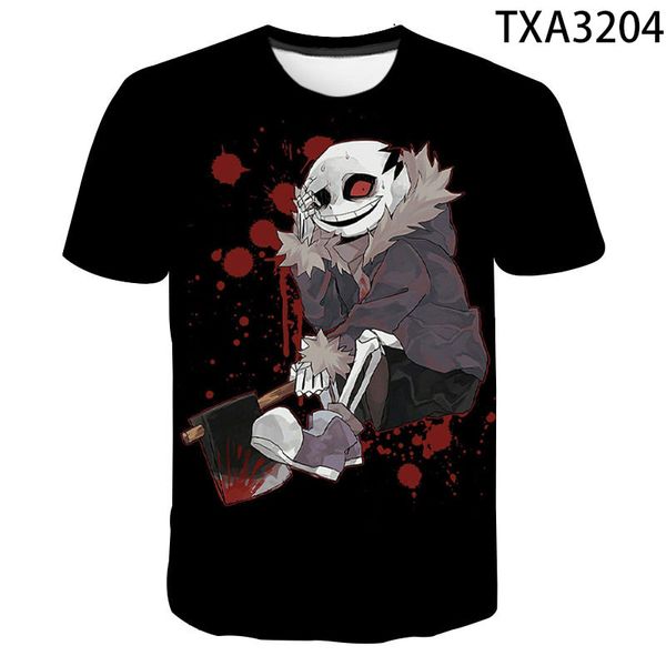 

new boy girl games undertale cool 3d print shirts oversized graphic aesthetic men clothing