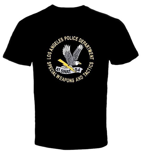 

swat lapd black men t shirt sizes-3xl sport hooded sweatshirt hoodie