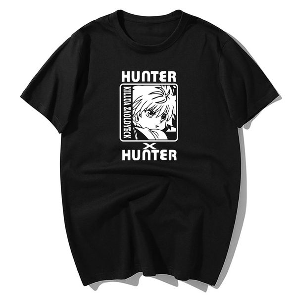 

японский аниме hunter × hunter zoldyck мода 2020 лето мужская с коротким рукавом harajuku streetwear спорта толстовка с капюшоном толстовка
