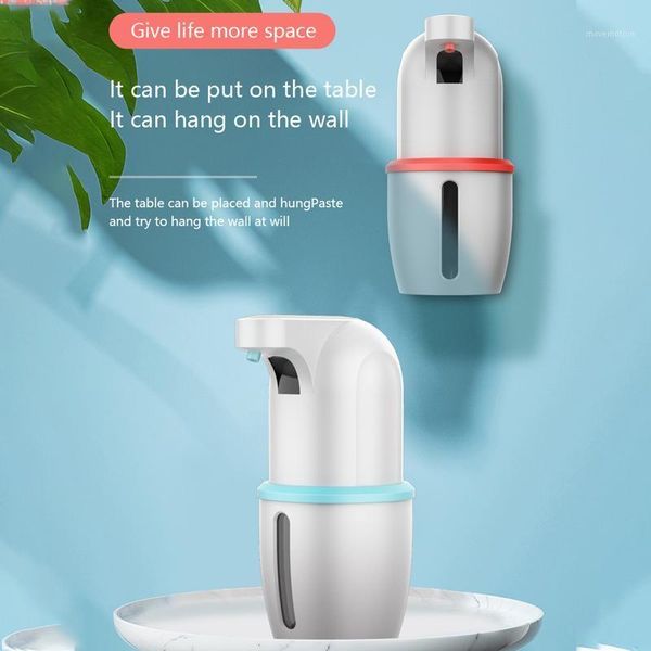 

bench/wall mount automatic foam soap dispenser smart sensor touchless shampoo dispensers hand sanitizer for kitchen bathroom1