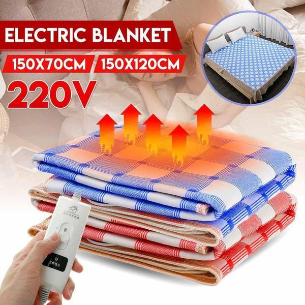 

smart electric heaters 220v heated blanket warm winter heater heating 4 sizes + controller mattress body warmer pads1