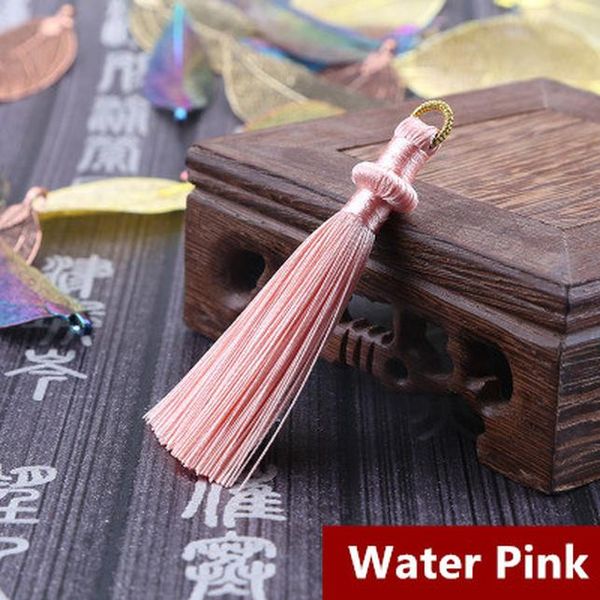 

5pcs 8 см полиэстер шелк кисточкой crafts щетка для серьга шарма изготовление сати кисточки подвеска diy ювелирные аксессуары ручной работы, Black