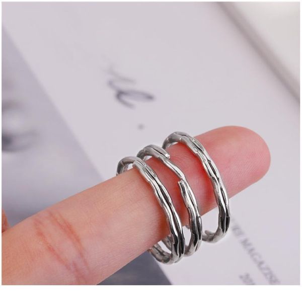 

30pcs wholesale stainless steel hole key ring key chain rhodium plated bump round split keychains diy jewelry making 20 jlluoh