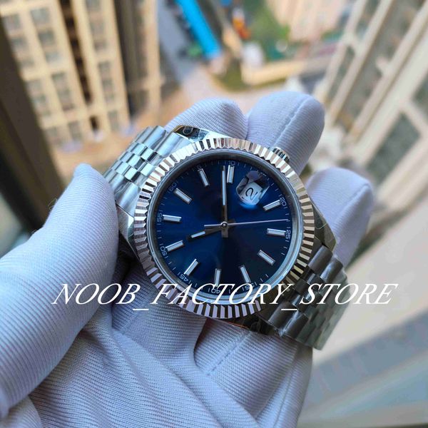 Часы Super BP Factory Version, 4 цвета, pograph 126334, автоматический механизм, сапфировое стекло, синий циферблат, 41 мм, мужские часы с Origin265k