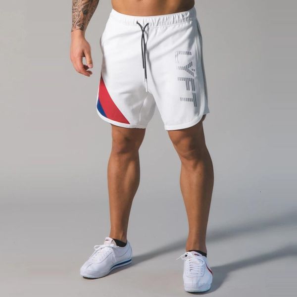 

2020 men shorts sport lyft trousers quick dry beach shorts bodybuilding sweatpants fitness short joggers casual gym men shorts, White;black