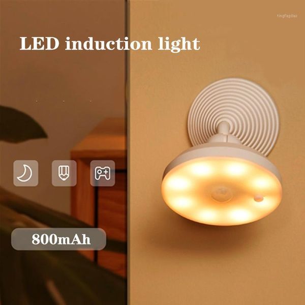 

wall lamp 8 leds pir motion sensor light cupboard wardrobe bed led under cabinet night for closet stairs kitchen1