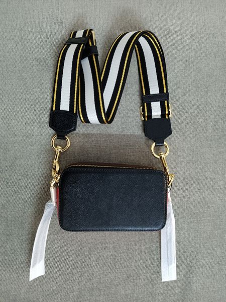 

fashion 2021 leather shoulder bag mj bag ladies black handbag designer famous brand bag ladies marc small camera crossbody