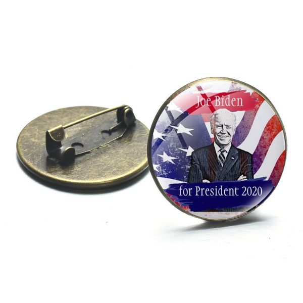 

songda new biden 2020 brooch collar pin joe biden bernie sanders badges president election supporters metal pins button jewelry wmtnob, Gray