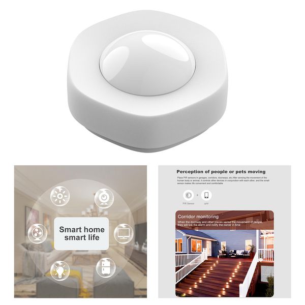 

wifi human body infrared sensor motion sensor mobile phone app control alarm smart sensor