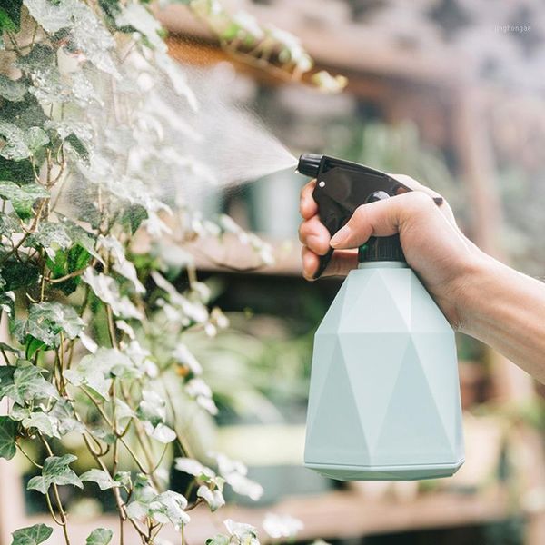 

600ml pressure watering can handheld spray bottles indoor patio plant flower plastic water spray bottle outdoor garden tools1
