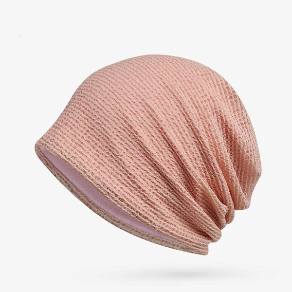 

cokk женские beanie шляпы лето осень дышащий solid color багги cap двухслойный повседневный ветрозащитный bonnet thin beanie gorro кпт qylur, Blue;gray