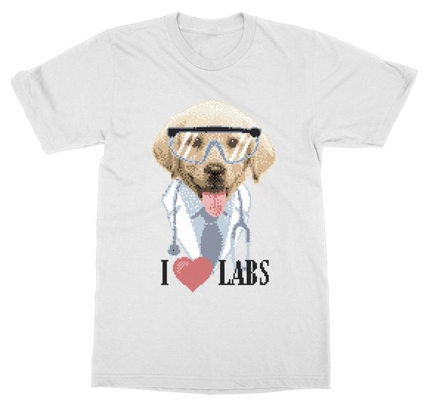 

new summer casual printing i heart labs labrador dog puppy paw animal pet zoo science experiment hooded sweatshirt hoodie men t shirt