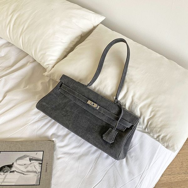 

new net red same military cloth kelly women's canvas underarm large capacity handbag shoulder bag