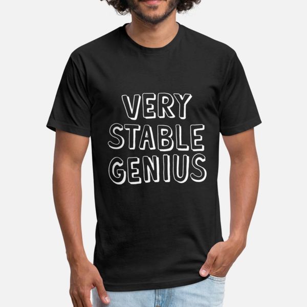 

very stable genius designers graphic t shirt classic breathable tracksuit hoodie sweatshirt