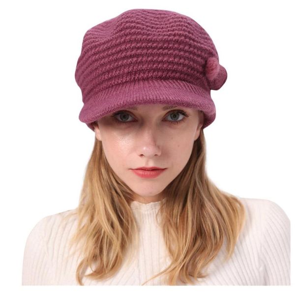 

мода женщин hat берет ретро solid hat брим платок wrap cap, Blue;gray