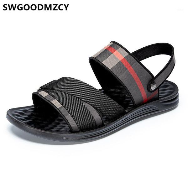 

summer beach sandals 2020 sandals men shoes sandal for men outdoor casual shoes zapatos de hombre sandalias buty meskie1, Black