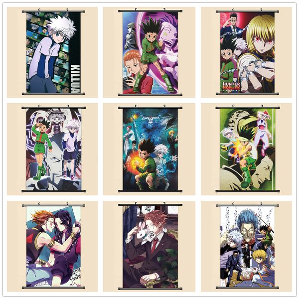 

anime manga hunter x hunter wall scroll painting 40x60 picture wallpaper stickers poster 001