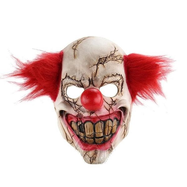 

costumes masquerade mask halloween mask horrible clown halloween mask resin material halloween decorations car