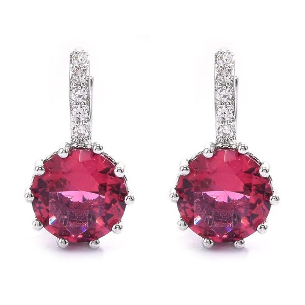 

11 colors elegant drop women jewelry korean earrings wedding jewelry accessories cubic zircon dangle earrings sqcbim new_dhbest, Golden